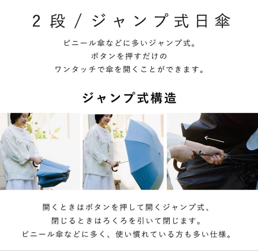 【未使用】COKAGE+/コカゲ 日傘 ティールブルー 折り畳み 遮熱 UV