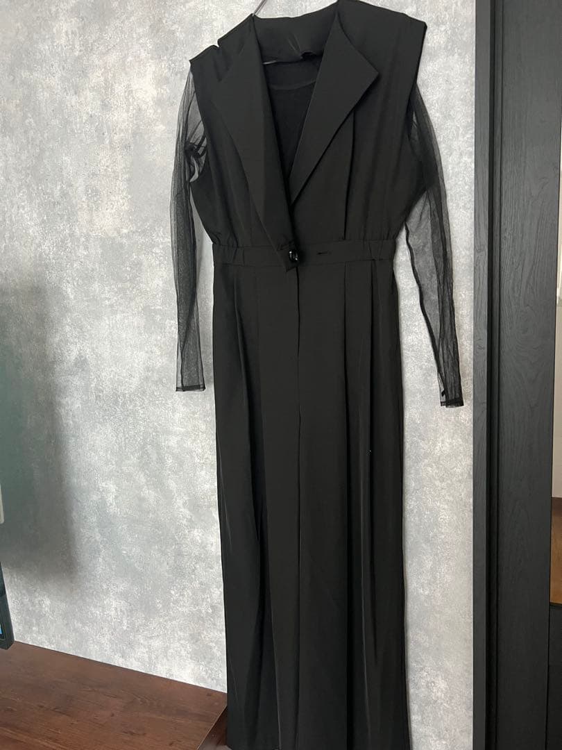 ＊美品＊スタンドアウトカラーオールインパンツ 2点セット パンツドレス