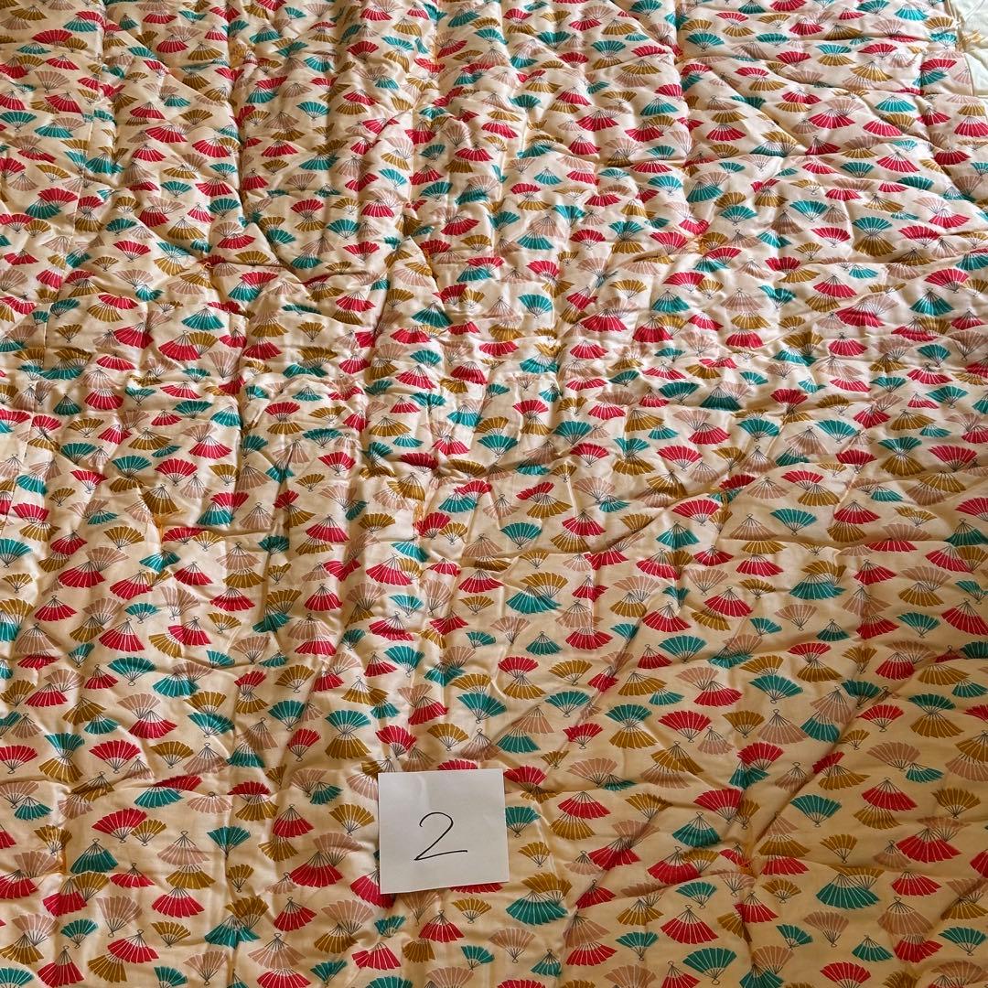 2組セット 敷布団2枚 掛け布団2枚 未使用 真綿 セット販売のみ 合計4枚