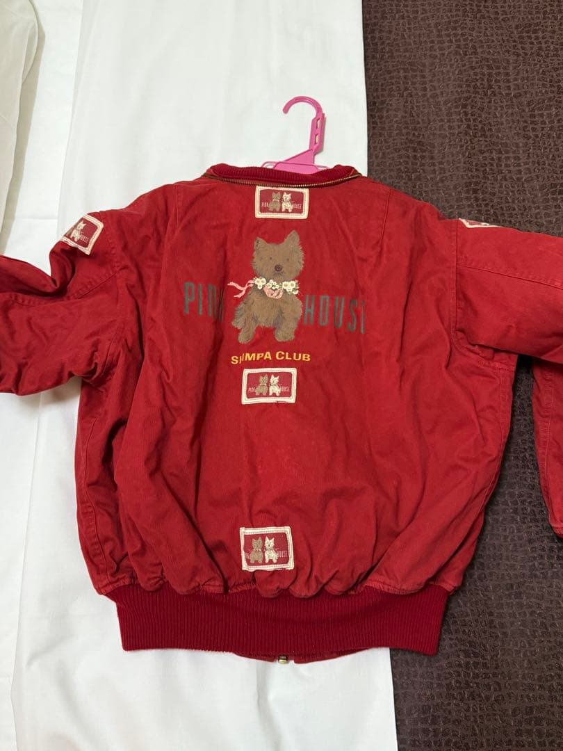 PINK HOUSE 犬柄　ジャケット　ブルゾン