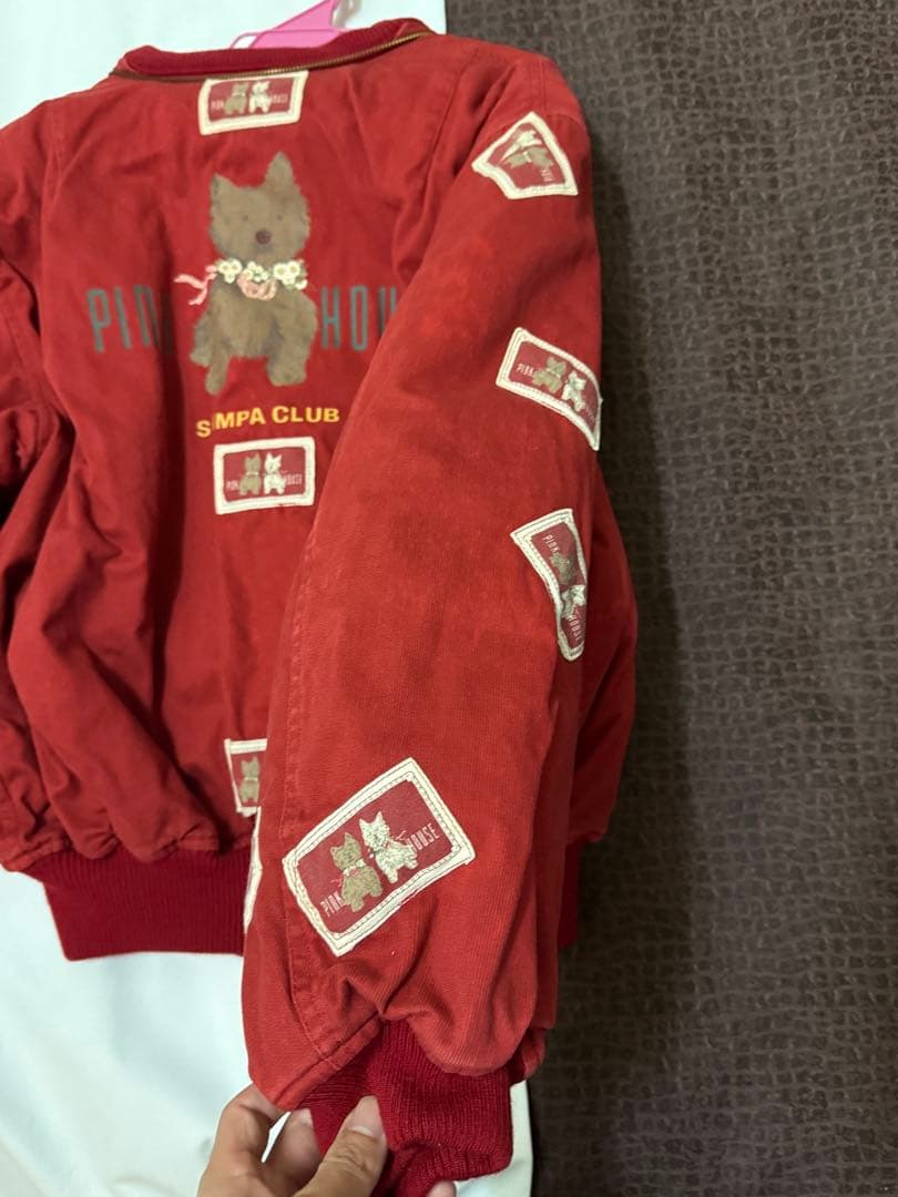 PINK HOUSE 犬柄　ジャケット　ブルゾン