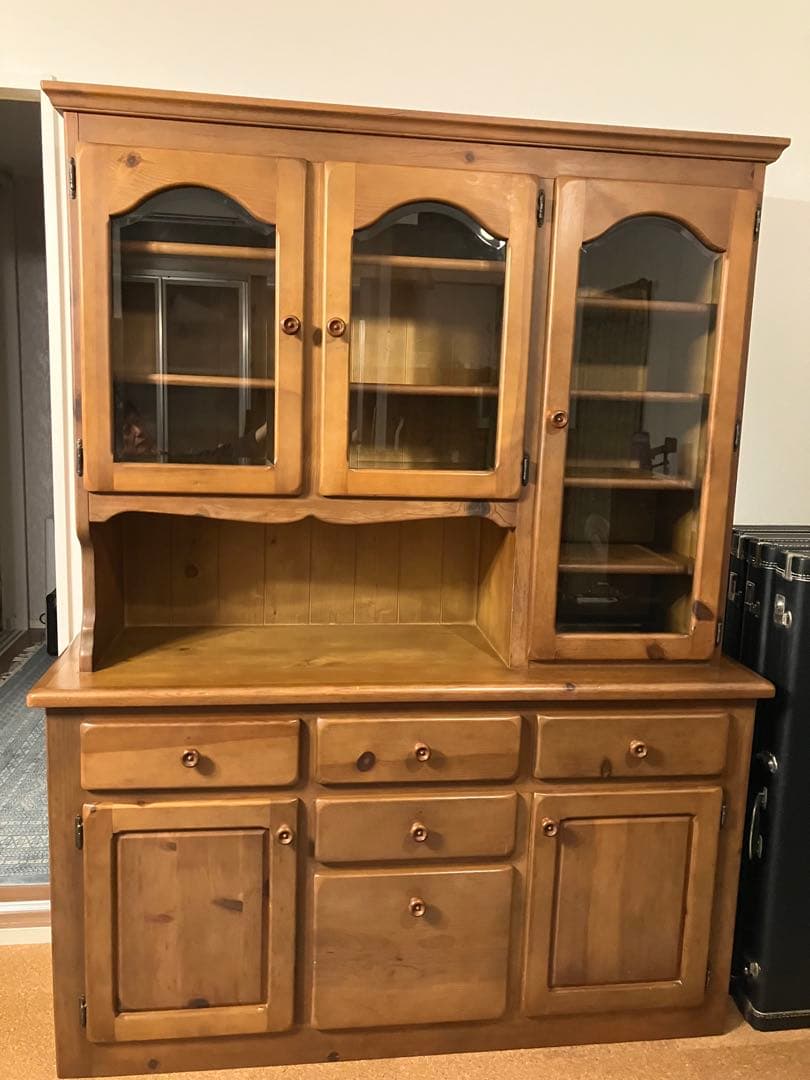 P*f様 コスガプロバンスシリーズ　食器棚　パイン無垢材　フレンチカントリー　送