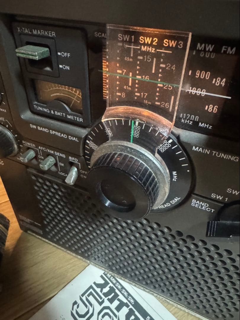 SONY ICF-5900 スカイセンサー ラジオ　昭和レトロ