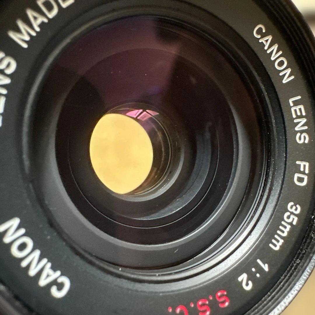 希少 CANON FD 35mm F2 S.S.C. FDマウント