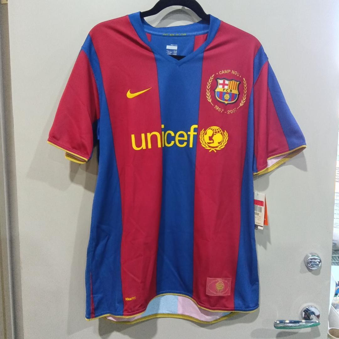 【タグ付き】NIKE　FCバルセロナ　XAVI　シャビ　ユニフォーム　Lサイズ