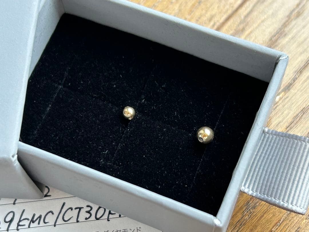 ヒロタカ hirotaka ゴールド ビーズ スピア ピアス専用