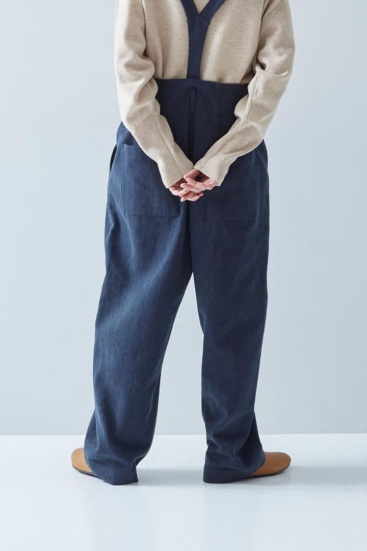 2/1まで☆完売品☆アトリエナルセ☆サスペンダーパンツ