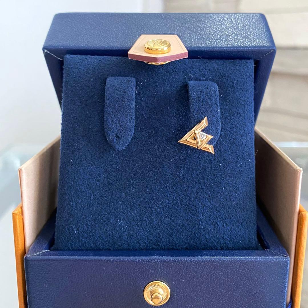 【ルイヴィトン】ピュス LV ヴォルト ワン k18 ピンクゴールドダイヤモンド