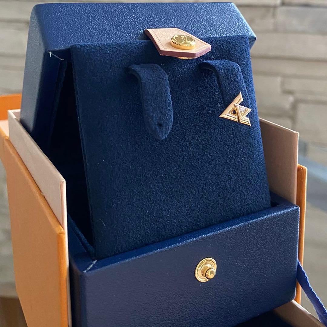 【ルイヴィトン】ピュス LV ヴォルト ワン k18 ピンクゴールドダイヤモンド