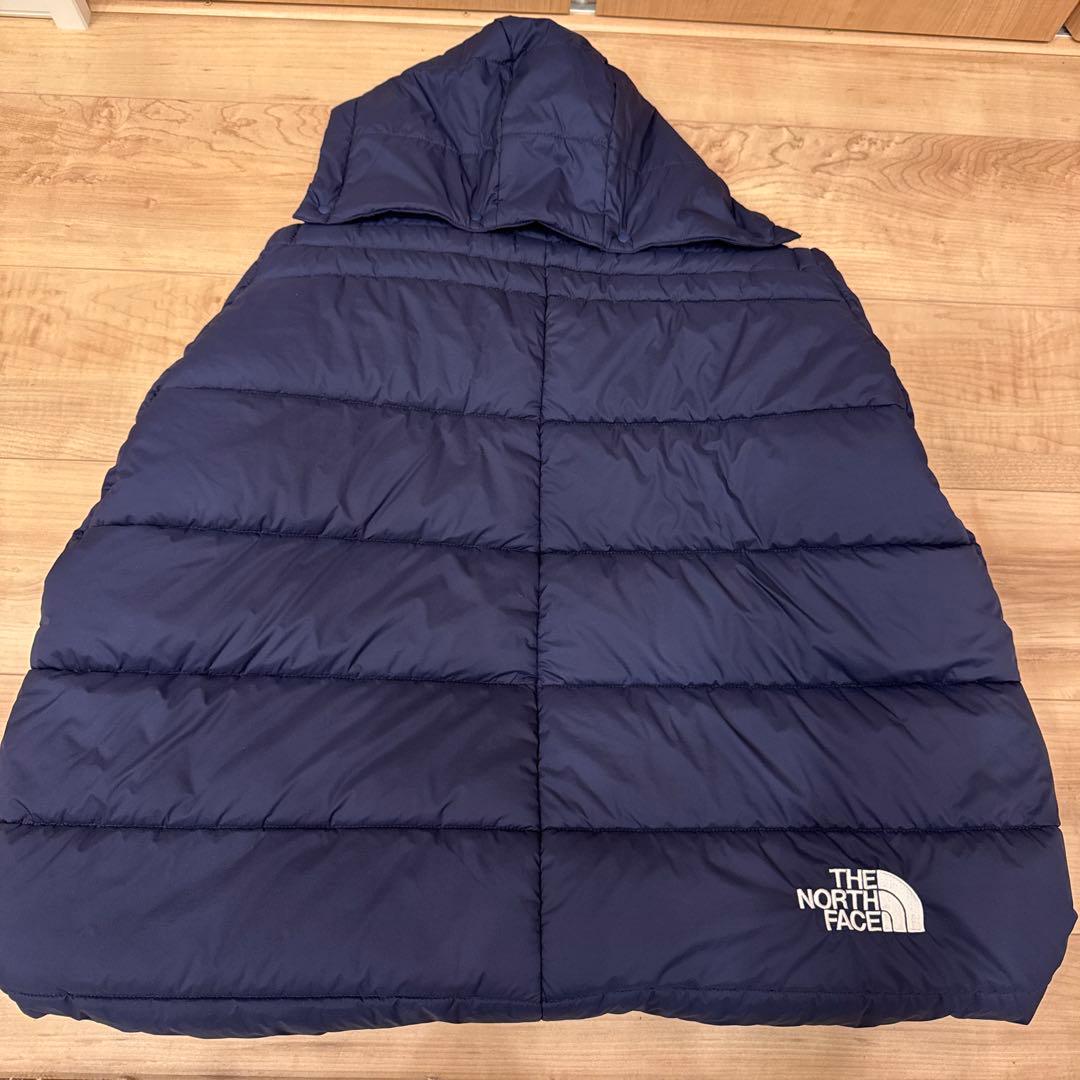 【THE NORTH FACE】シェルブランケット ダウンブランケット　ネイビー