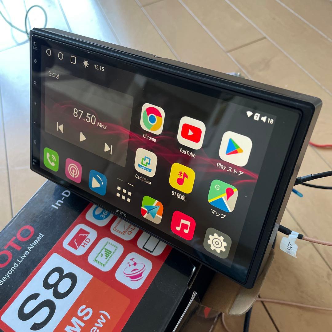 カーオーディオ ATOTO S8G2C74MS + AC-HD03LR