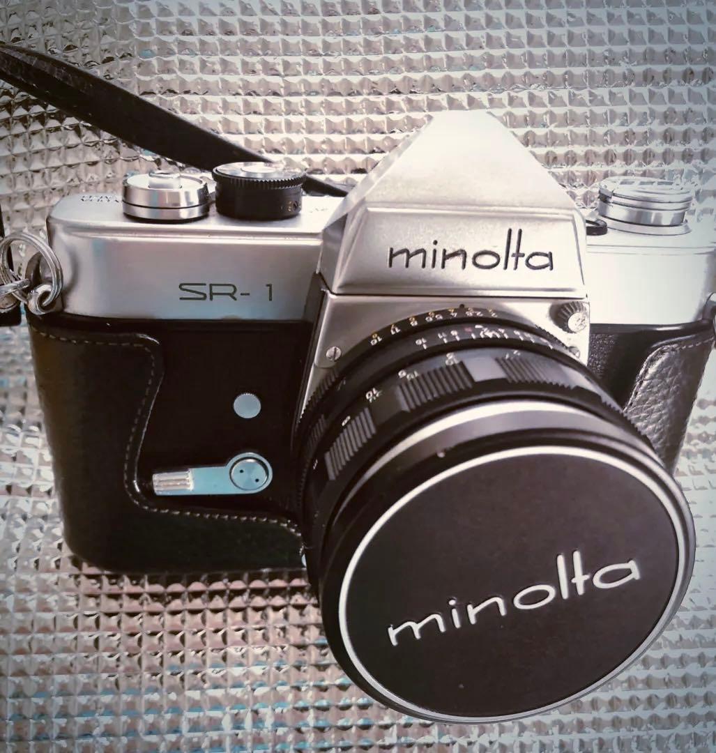 Minolta& King フィルムカメラと三脚