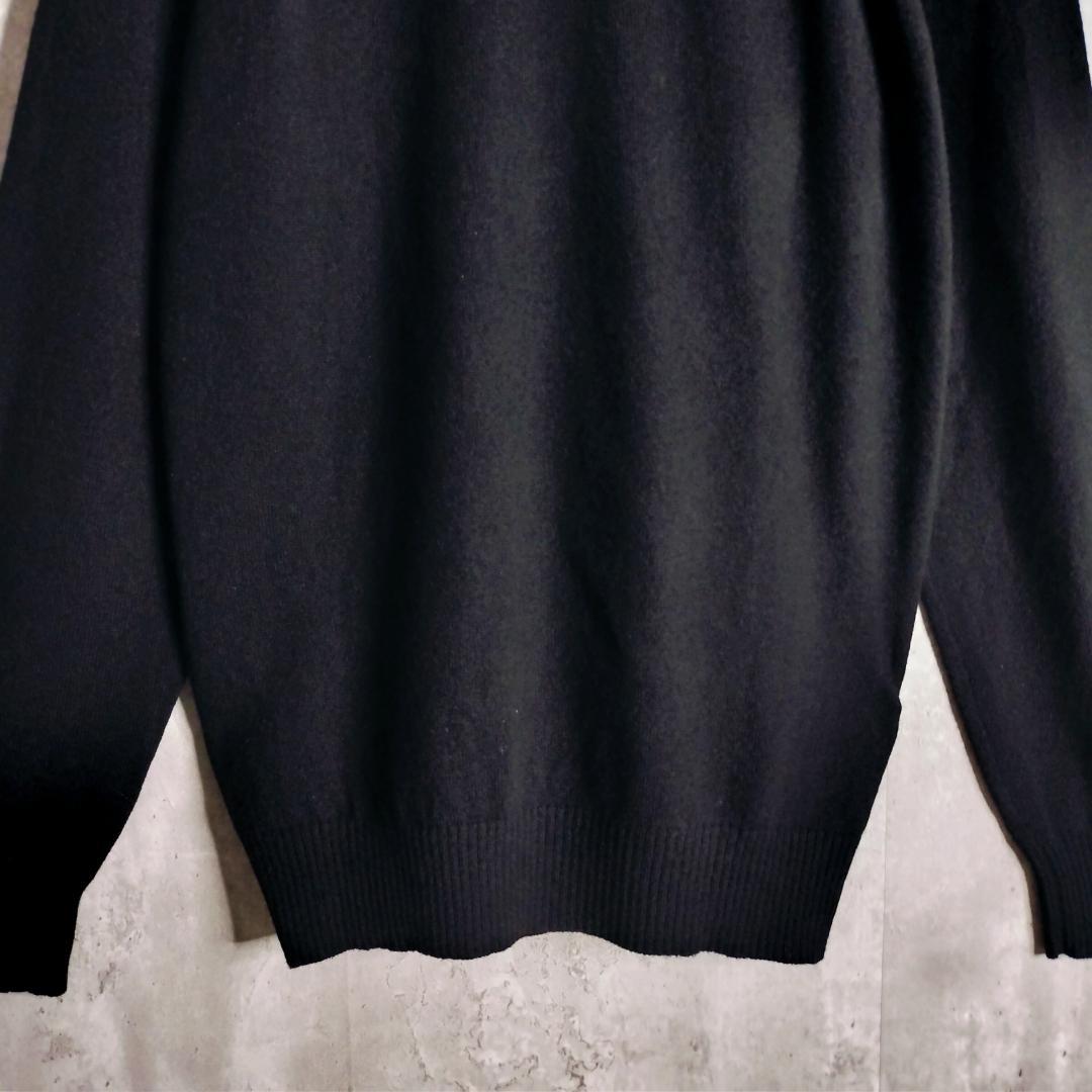 極美品★ディオール ショーン・ステューシー カシミヤ100％ ロゴ刺繍 ニット