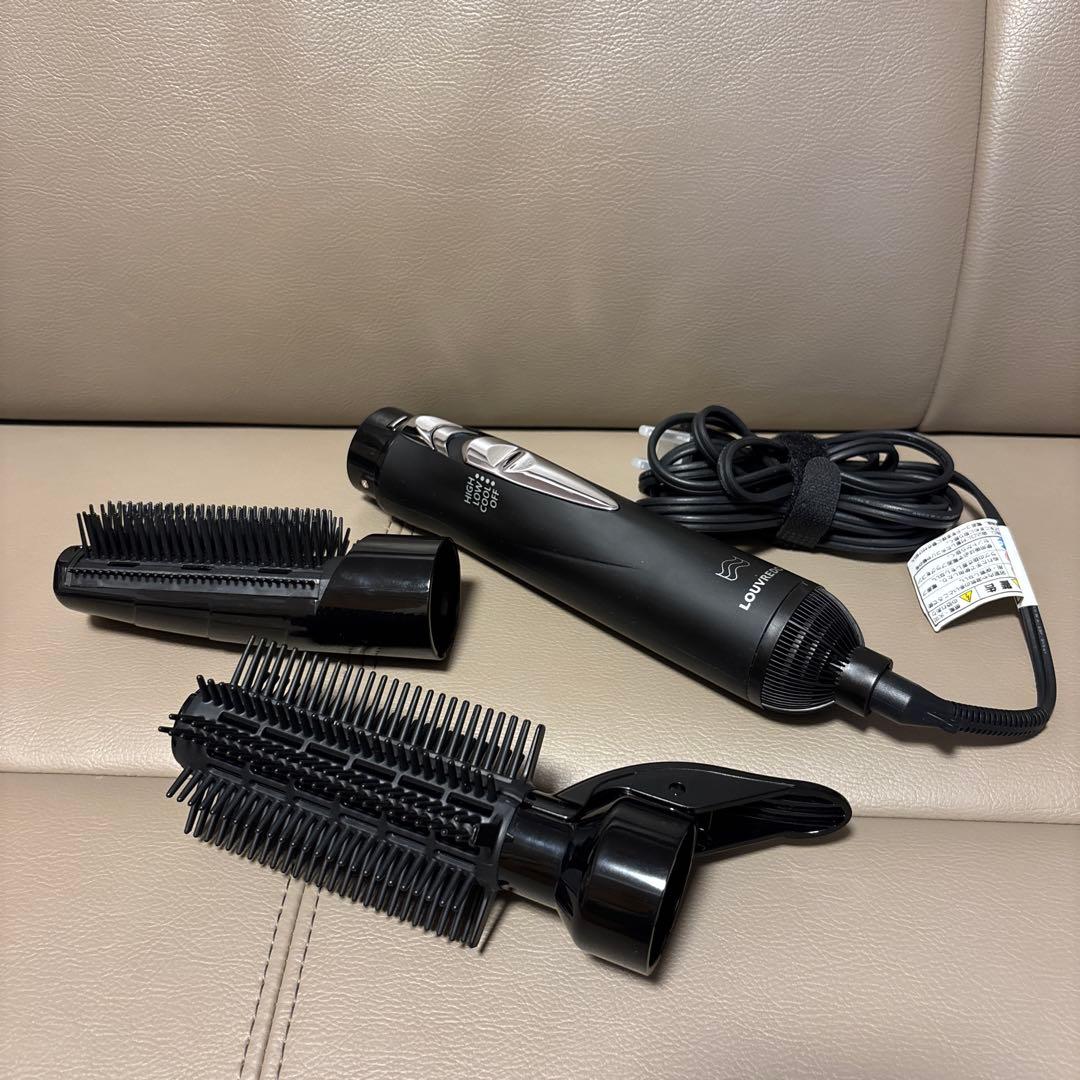 LOUVREDO LJC-365 復元カールドライヤー　別売り2wayブラシ付き