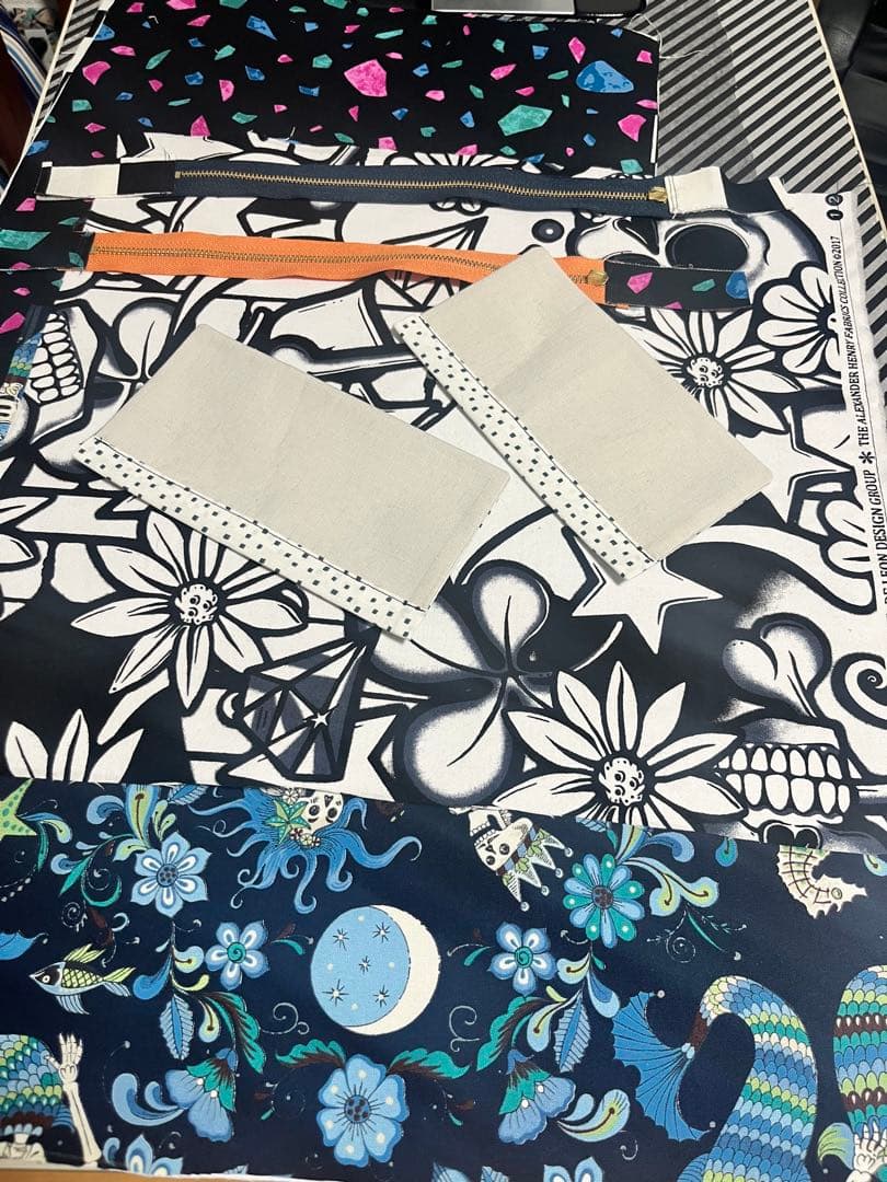 T様オーダー　トートバッグ2点　アレキサンダーヘンリー