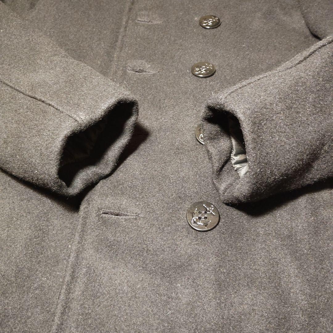 【美品】SCHOTT ショット Pコート ジャケット ブラック サイズ36