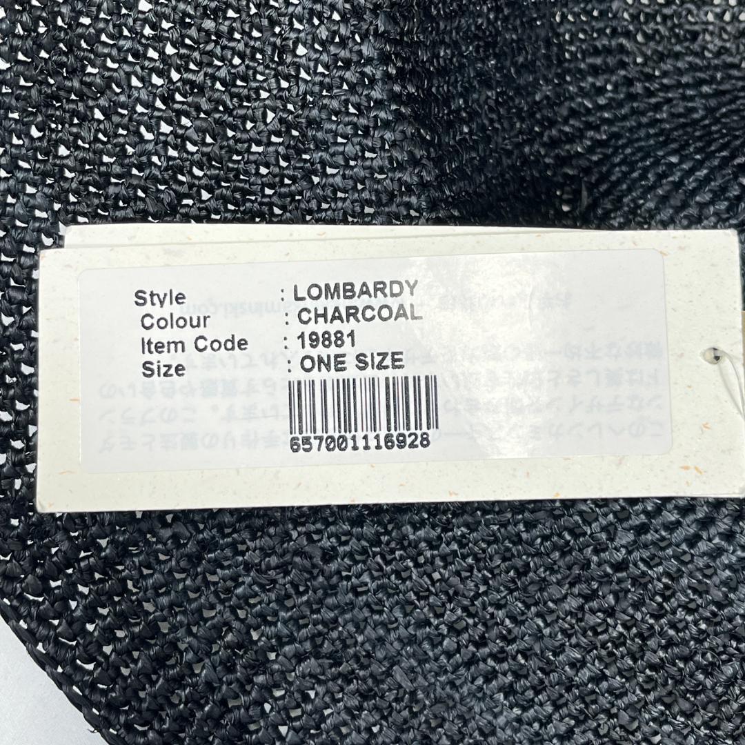 未使用 ヘレンカミンスキー ローラブルハット 麦わら帽子 ブラック