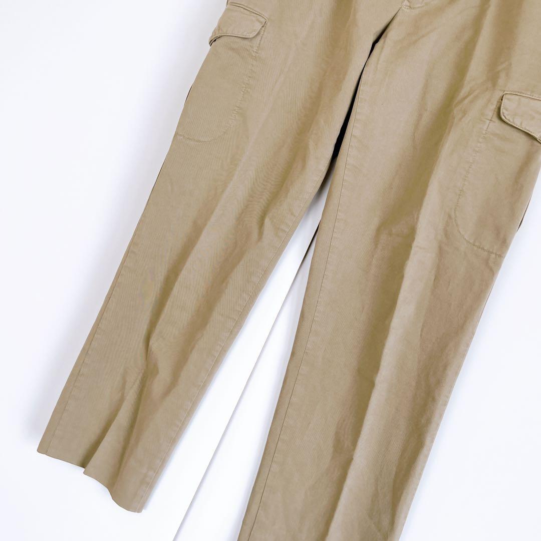 INCOTEX インコテックス カーゴパンツ ベージュ (50) サイドポケット