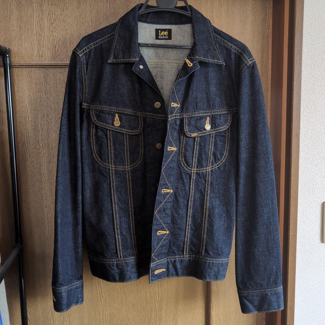 美品 Lee RIDERS 101-J デニムジャケット L 濃紺 A10013