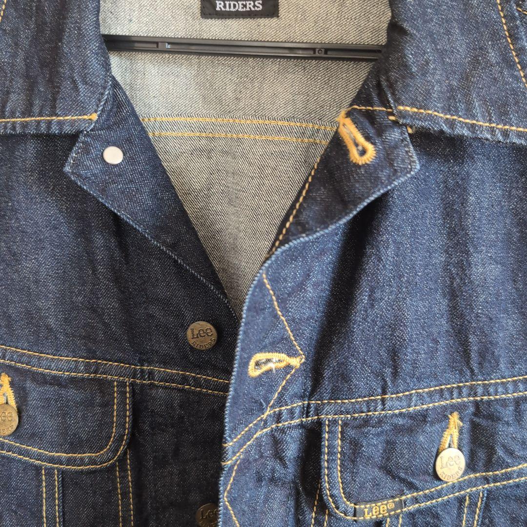 美品 Lee RIDERS 101-J デニムジャケット L 濃紺 A10013