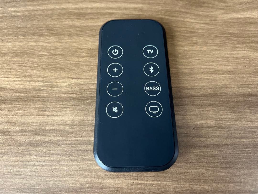 Bose Solo 5 サウンドバー（電源アダプターケーブルと非正規リモコン付）