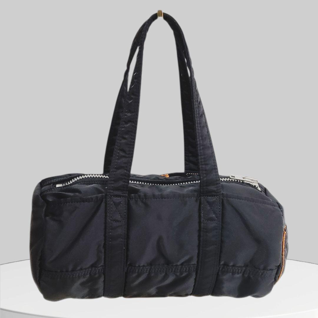 美品【PORTER】ポーター タンカー ミニボストンバッグS ドラムバッグ