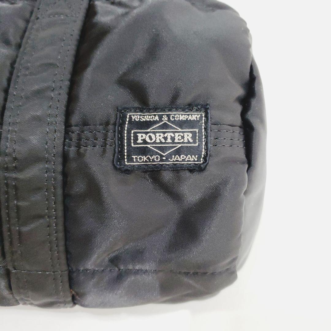 美品【PORTER】ポーター タンカー ミニボストンバッグS ドラムバッグ