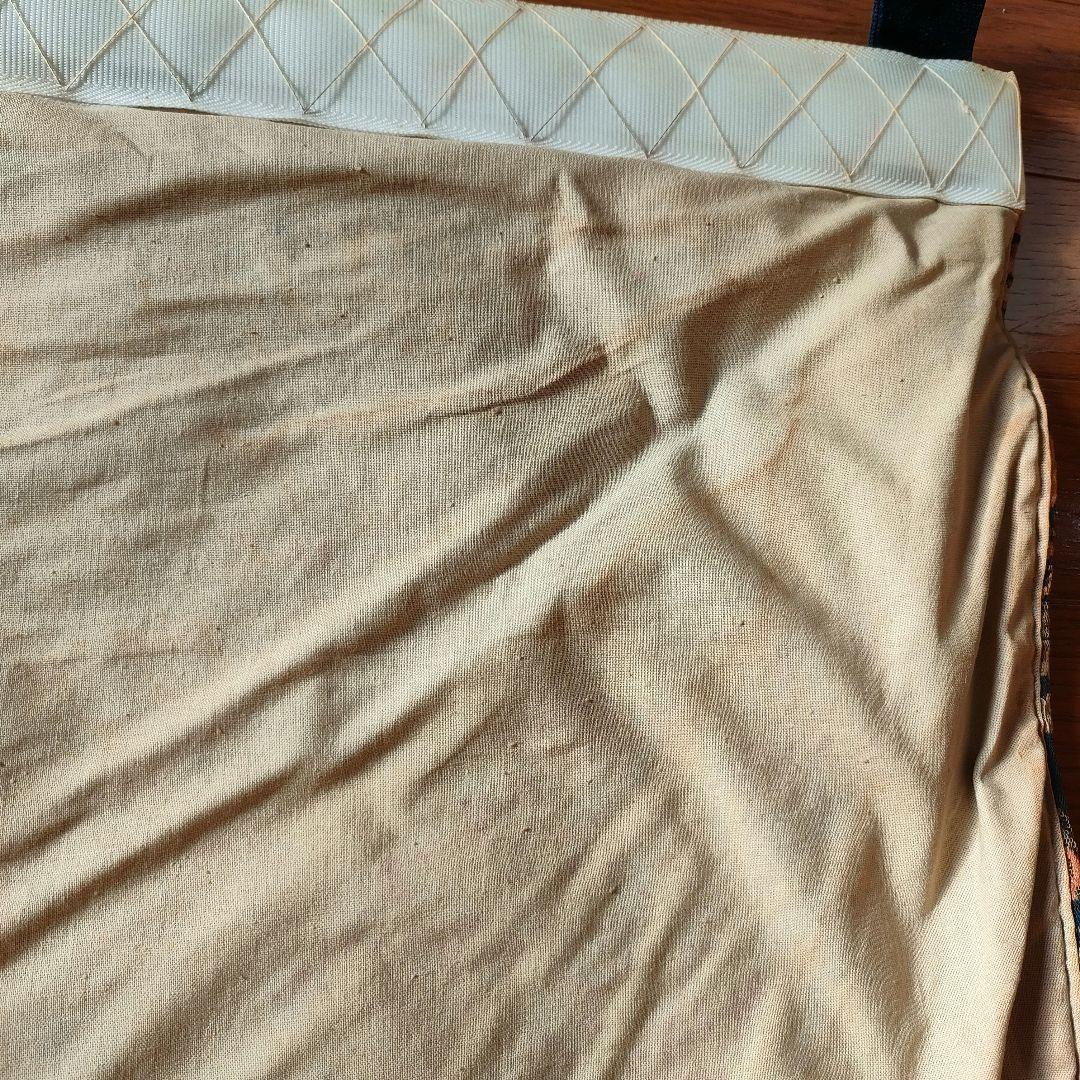 ヴィンテージ メイドインフランス タペストリー のれん　棒通し・棒付き