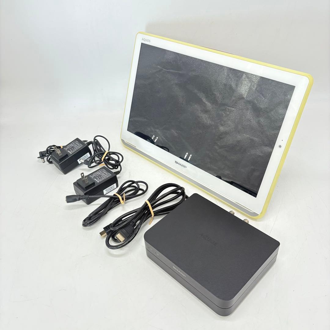 【美品・動作良好】SHARP 防水ポータブルテレビ 2T-C16AP