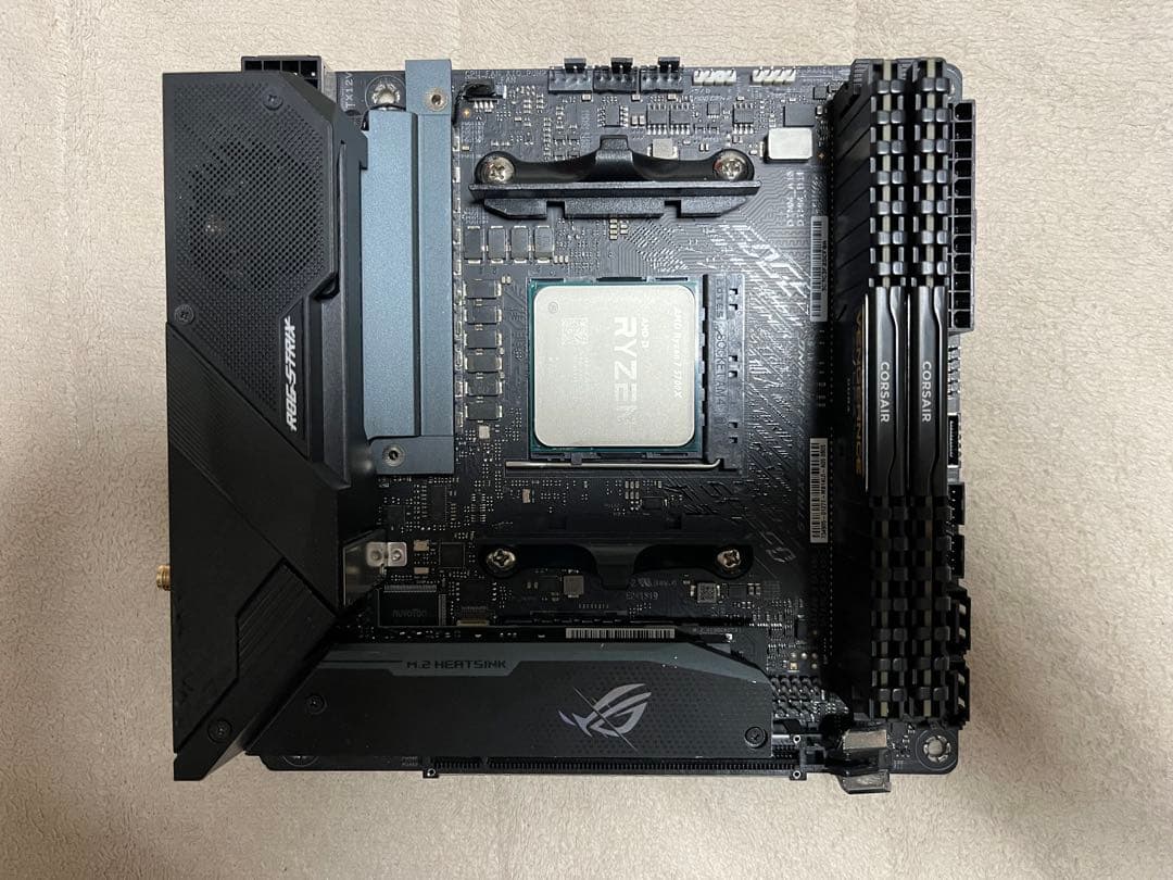 ROG STRIX B550-I 5700X メモリ32GB SSD2TBセット