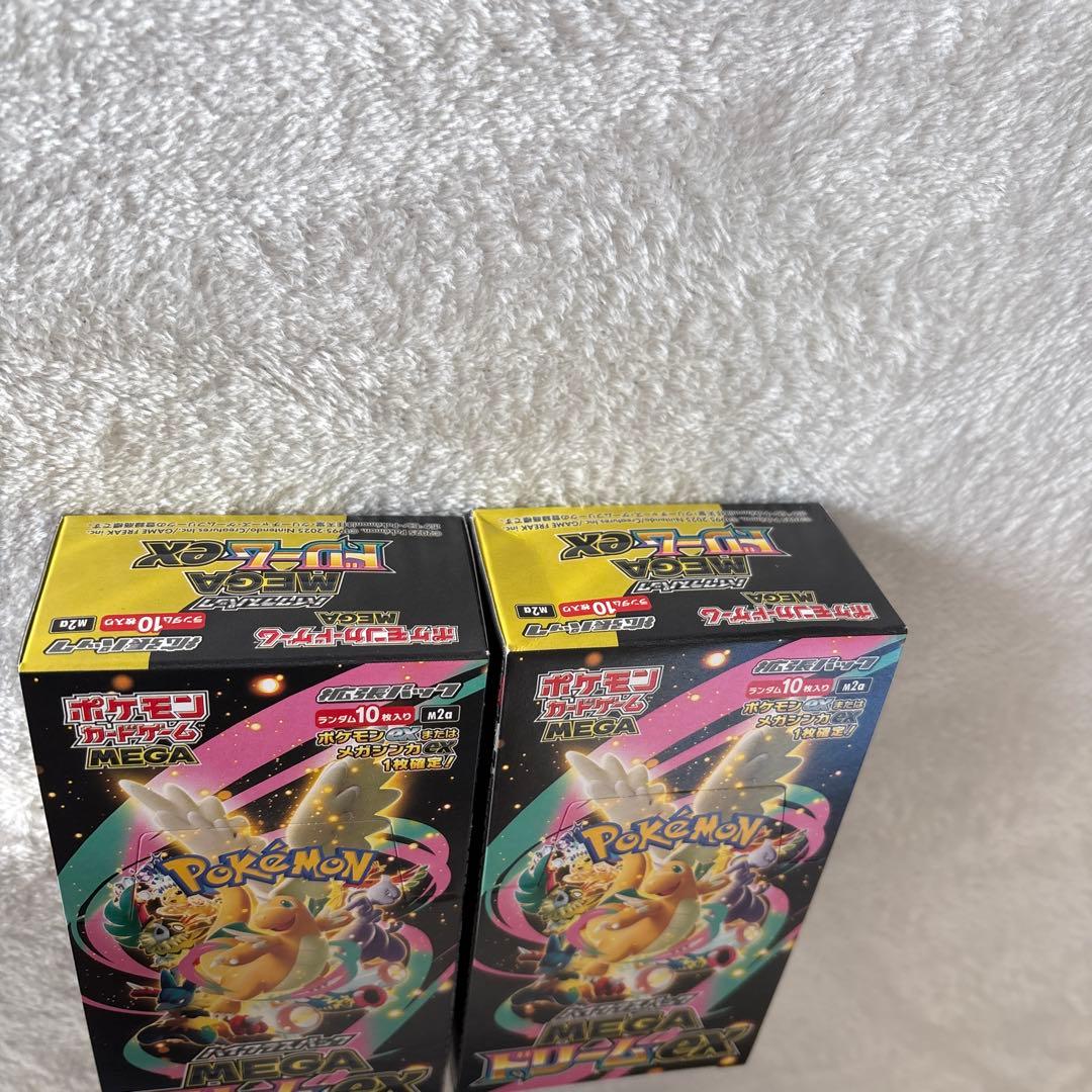 ポケモンカード　MEGAドリームex 2BOX 新品