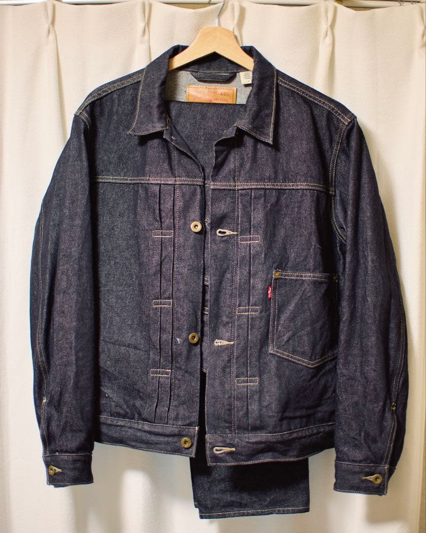 Levi's 501 ダークデニムジャケット W30 L34