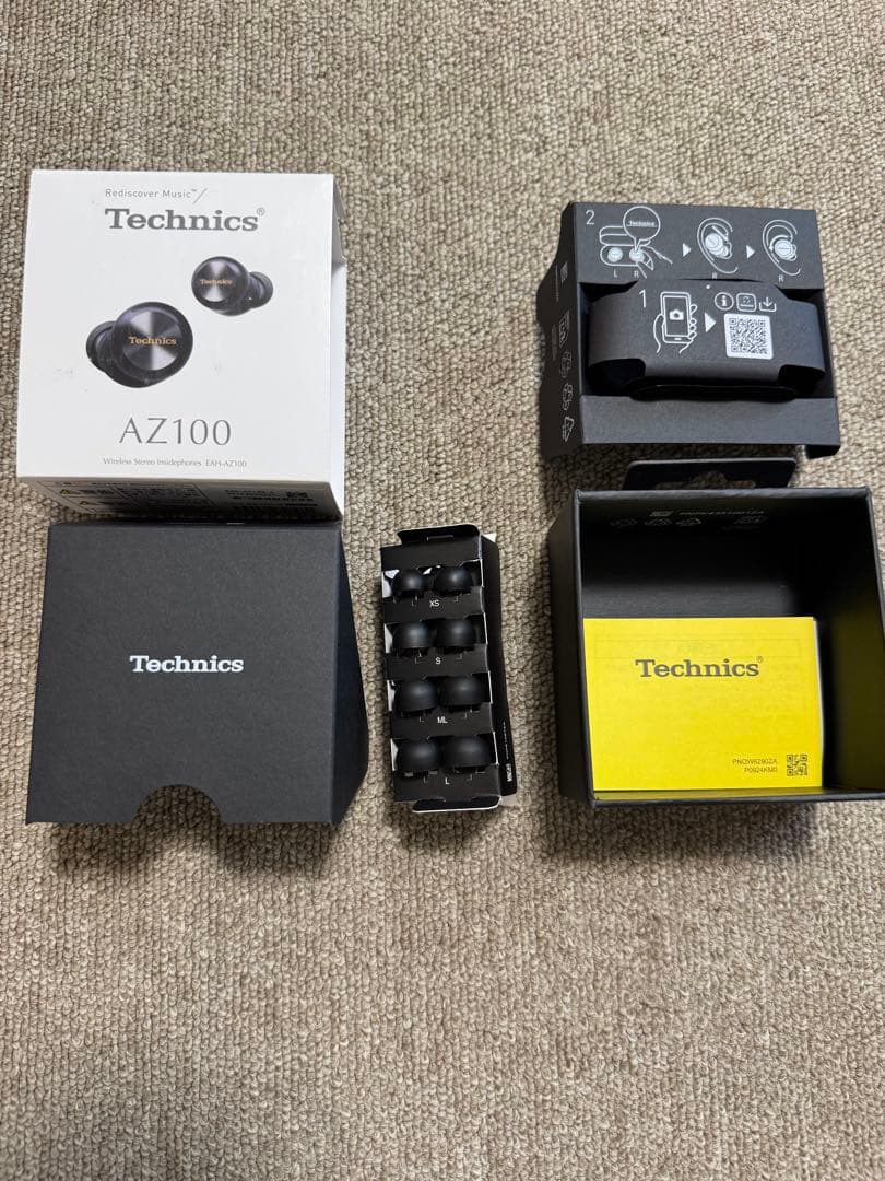 Technics EAH-AZ100 ワイヤレスイヤホン　極美品
