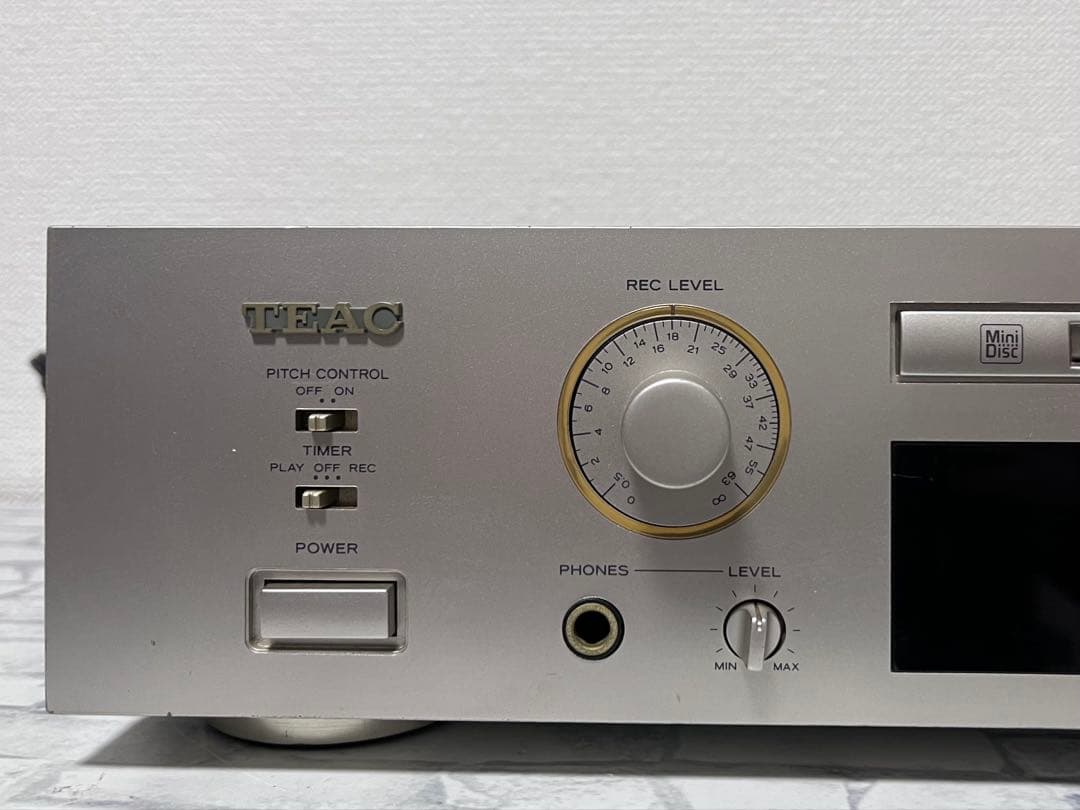 ②稼働品　TEAC MDレコーダー　MD-5MKⅡ