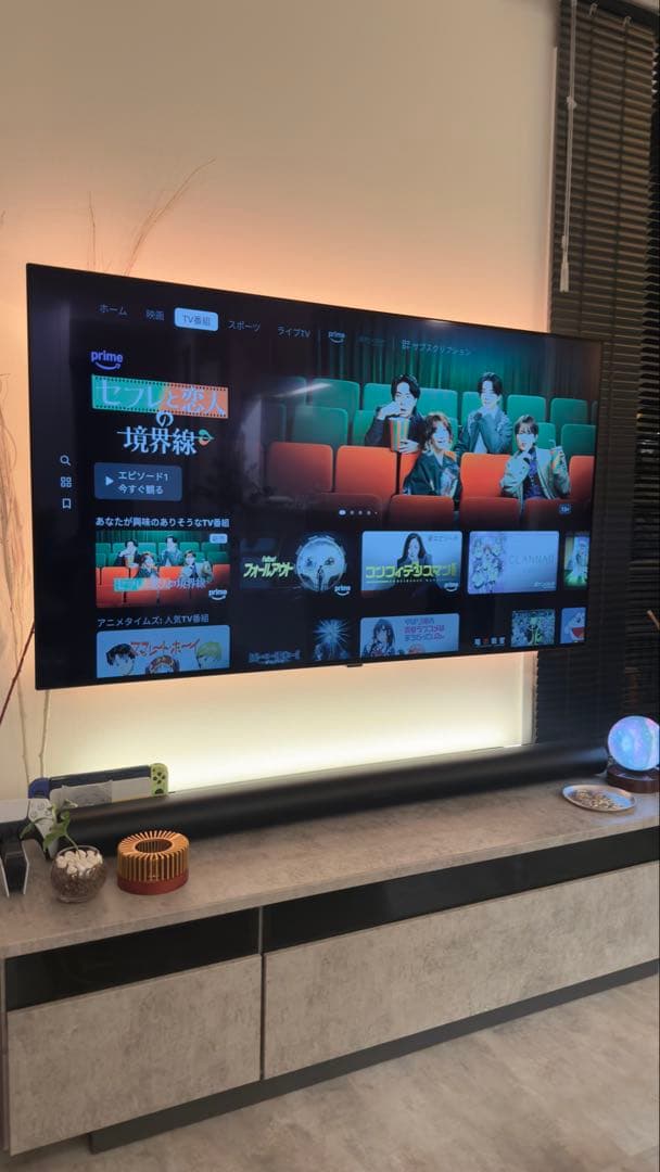 あんけいさん専用　2022年製LG OLED 55インチ4K有機ELテレビ OL