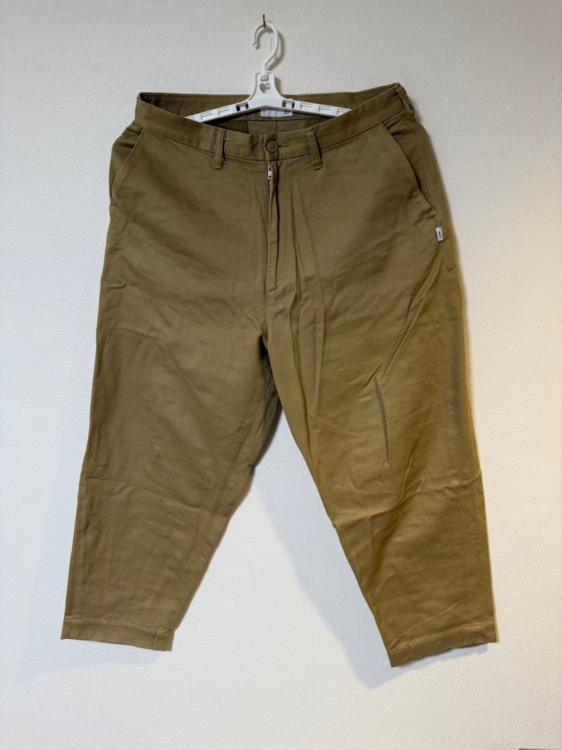 WTAPS カーキ チノパン テーパードx03