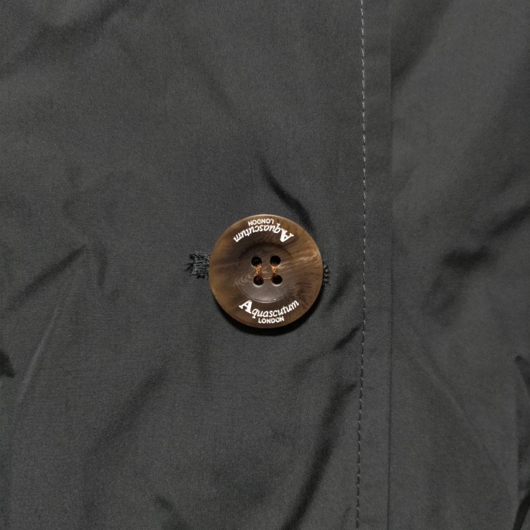 【新品】アクアスキュータム レインコート チェック　Aquascutum　LL