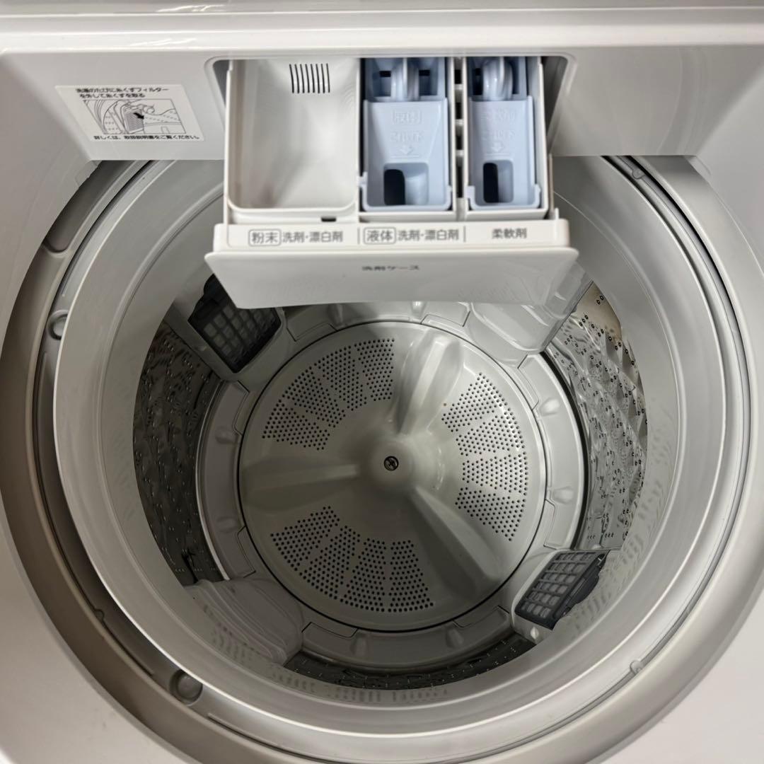 338 送料設置無料　パナソニック　人気モデル　洗濯機　8㌔　冷蔵庫
