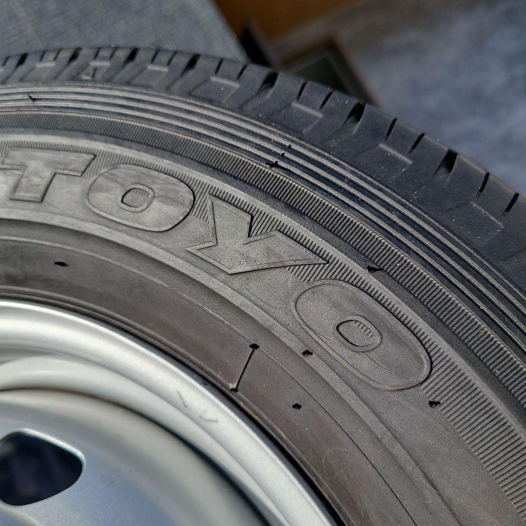 TOYO TIRES V02-e145/80R12 2023年製 ホイール付