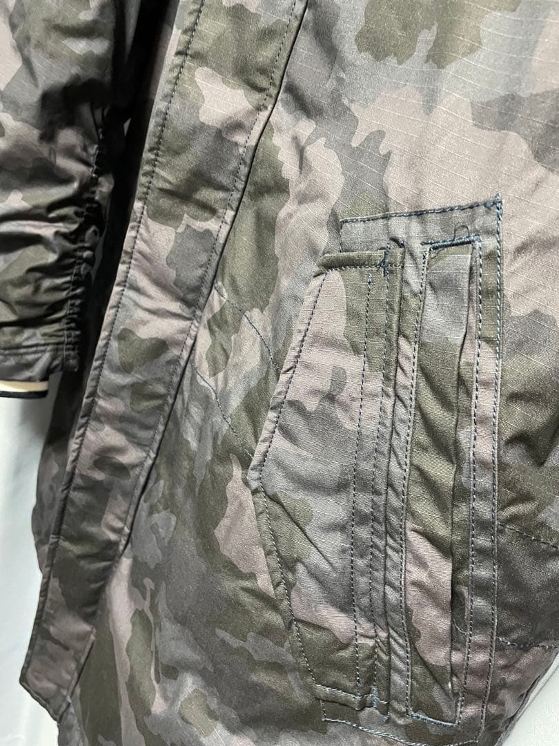 未使用NIKE NSW シンセティックフィルパーカー モッズコート 迷彩 XL