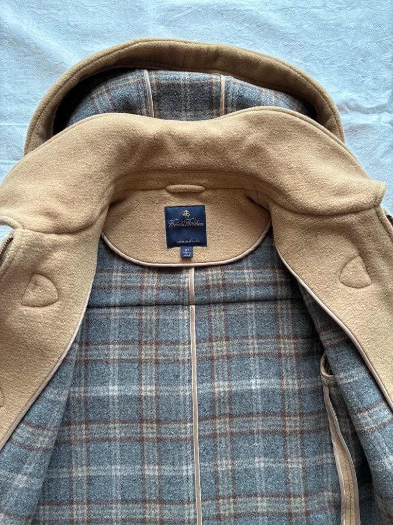 【美品】ブルックスブラザーズ ダッフルコート ベージュ サイズＸＳ