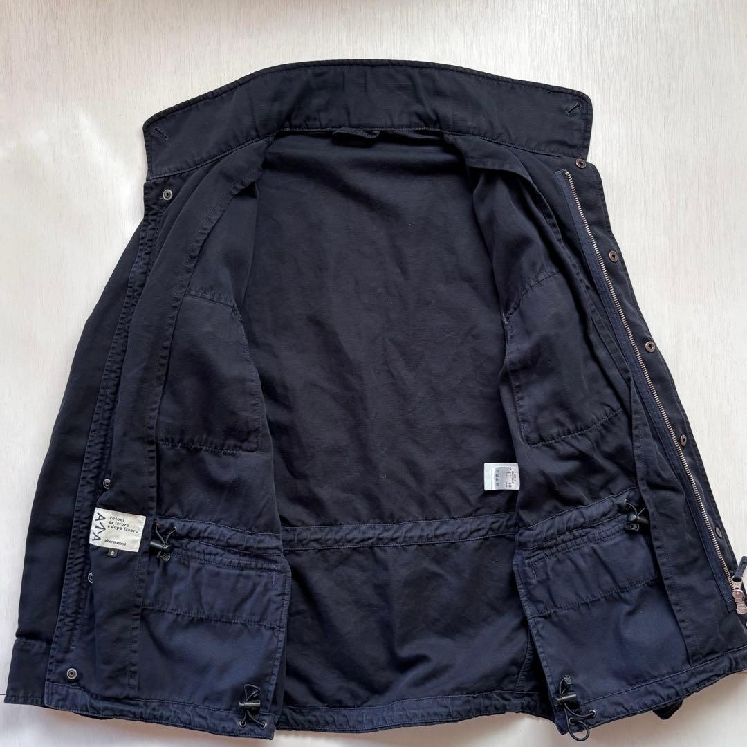 ASPESI アスペジ M65ミリタリージャケット 紺色　ブルゾン コットン