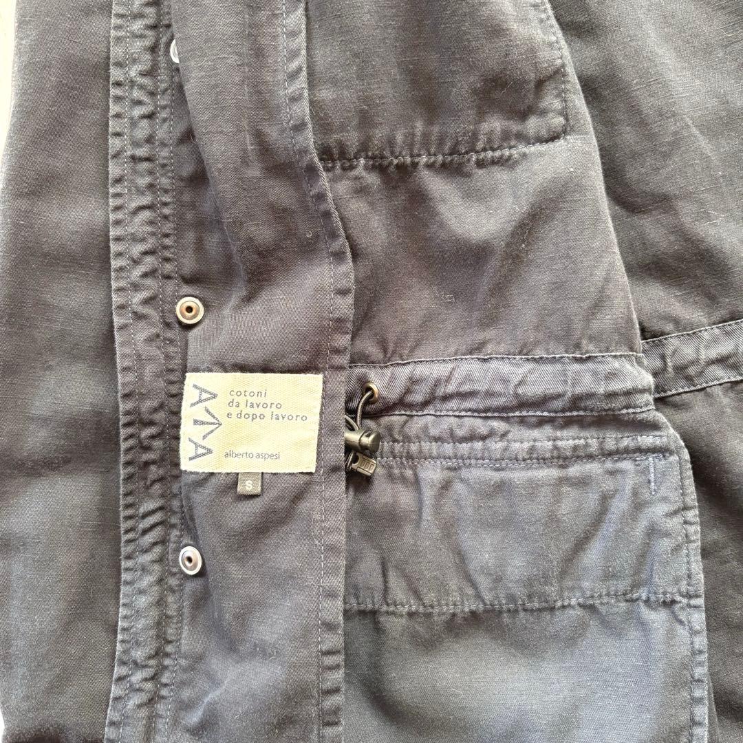 ASPESI アスペジ M65ミリタリージャケット 紺色　ブルゾン コットン