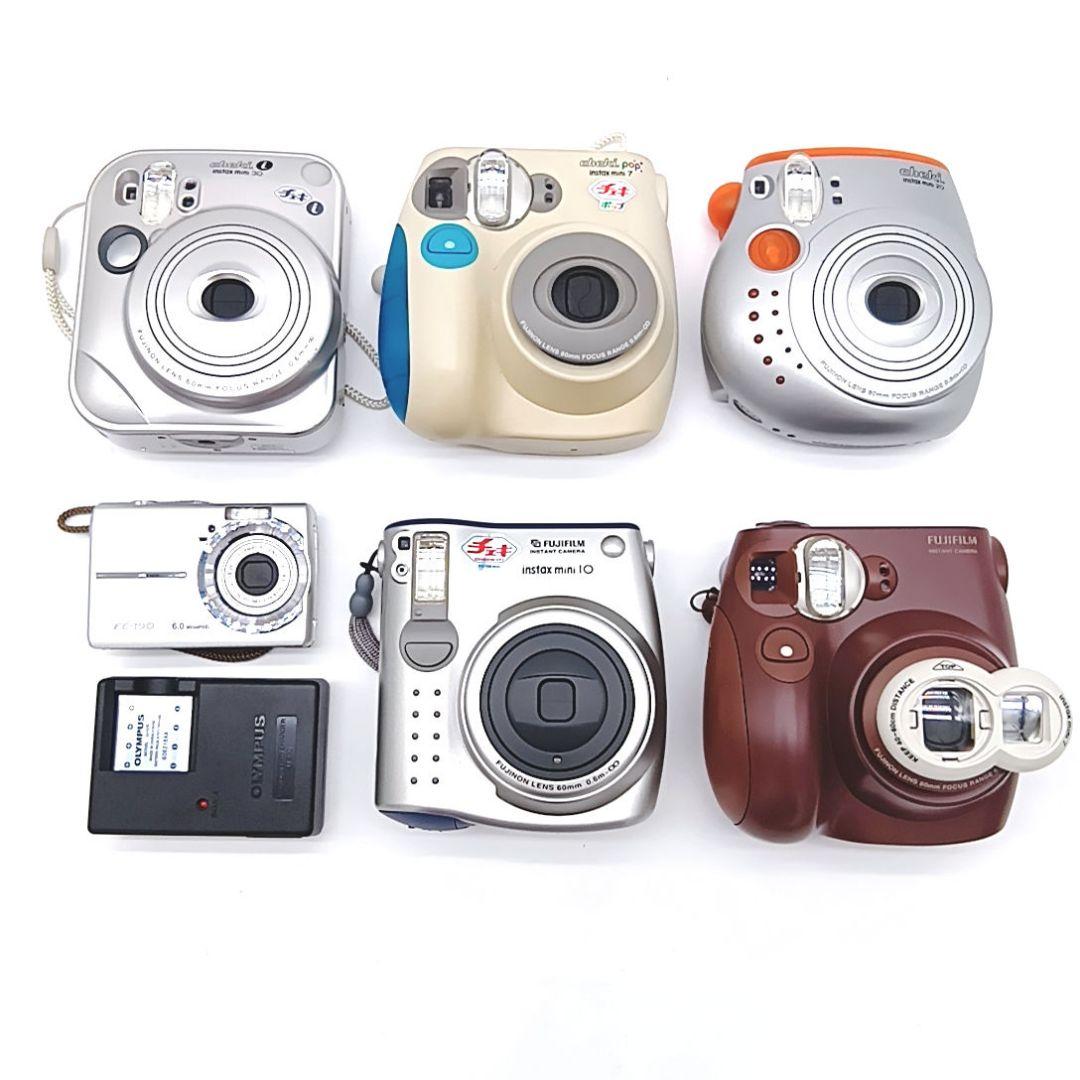 チェキ instax mini7 7S 10 20 30 フジフイルム まとめ