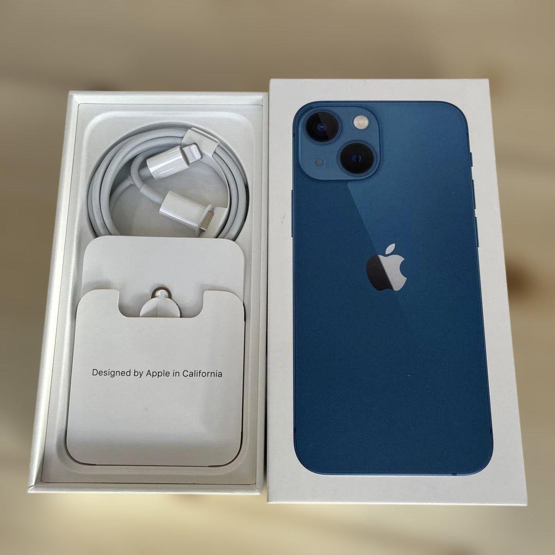 Apple iPhone 13mini ブルー 本体