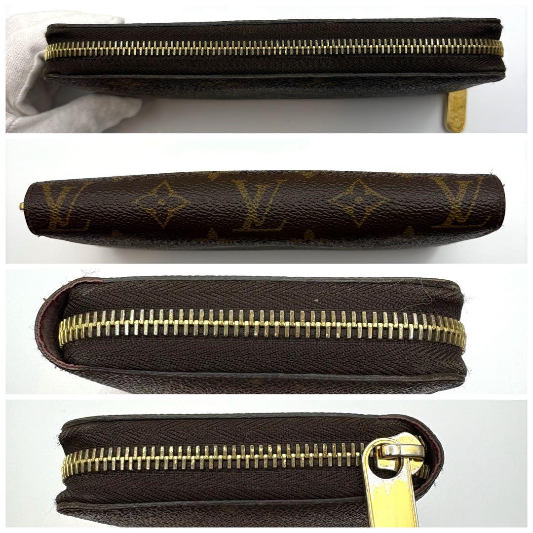 【美品・新型】ルイヴィトン モノグラム ジッピーウォレット フューシャ 長財布