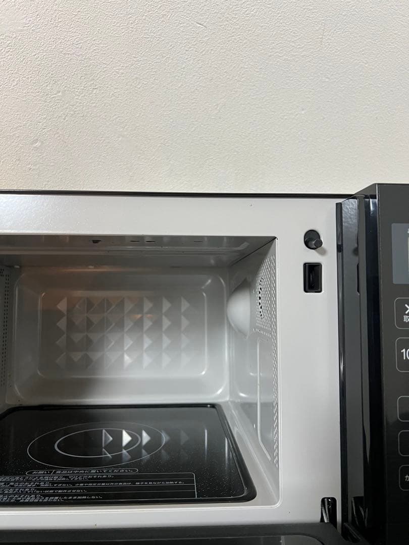 Haier 電子レンジ ヘルツフリー 庫内フラットテーブル　JM-FH18H