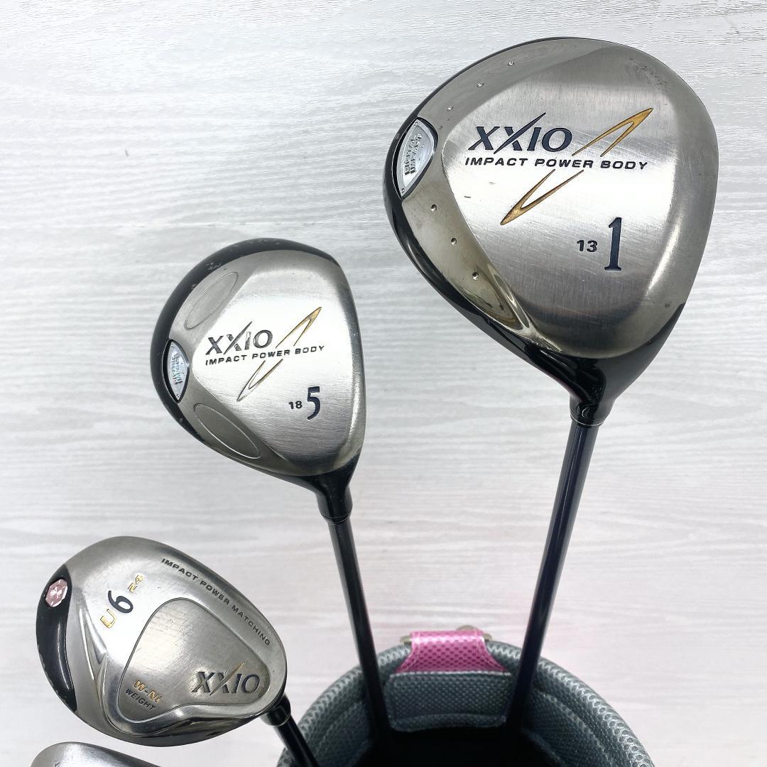【バッグ無】XXIO ゼクシオ ダンロップ レディース ゴルフ クラブ セット