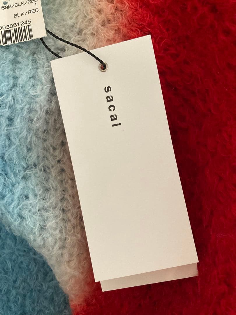 Sacai 23AW Tie Dye Knit Pullover 未使用 1