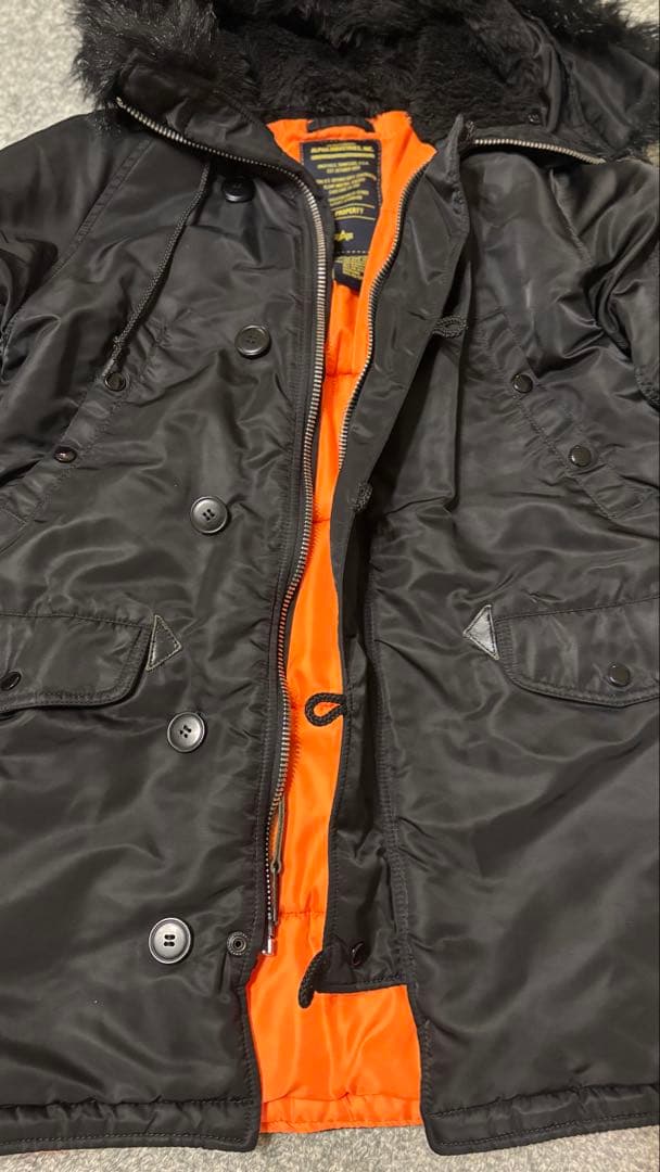 【美品】ALPHA N-3B フライトジャケット